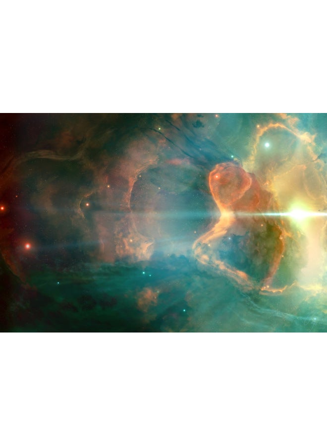 Wooden Puzzle 1000/500/300 Pieces Decompression Puzzle Nebula Puzzle-Color:300 Nebula 007 - Image 1