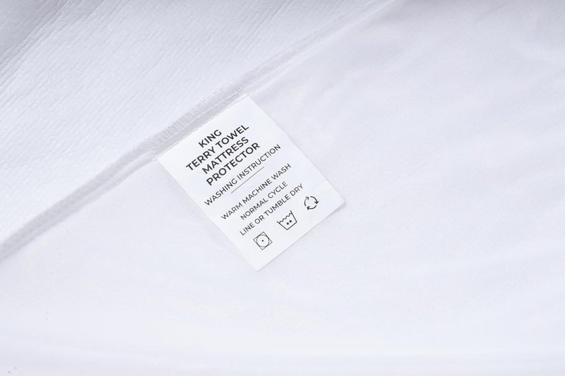 Yorkshire Bedding واقي المرتبة المقاوم للماء بنسبة 100% من يوركشاير بيدينغ - واقي مرتبة بحافة عميقة 30 سم لسرير مفرد - غطاء مرتبة منشفة تيري فائقة الامتصاص وغير مزعجة (91 × 190 سم) - Image 5
