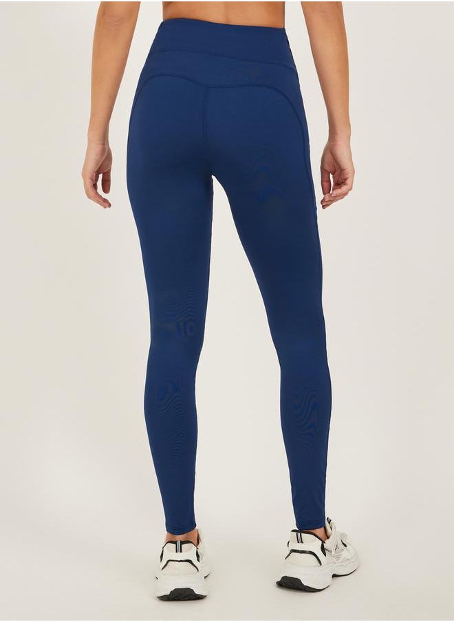 Styli Broad Waist Stitch Detail Leggings  - Image 4