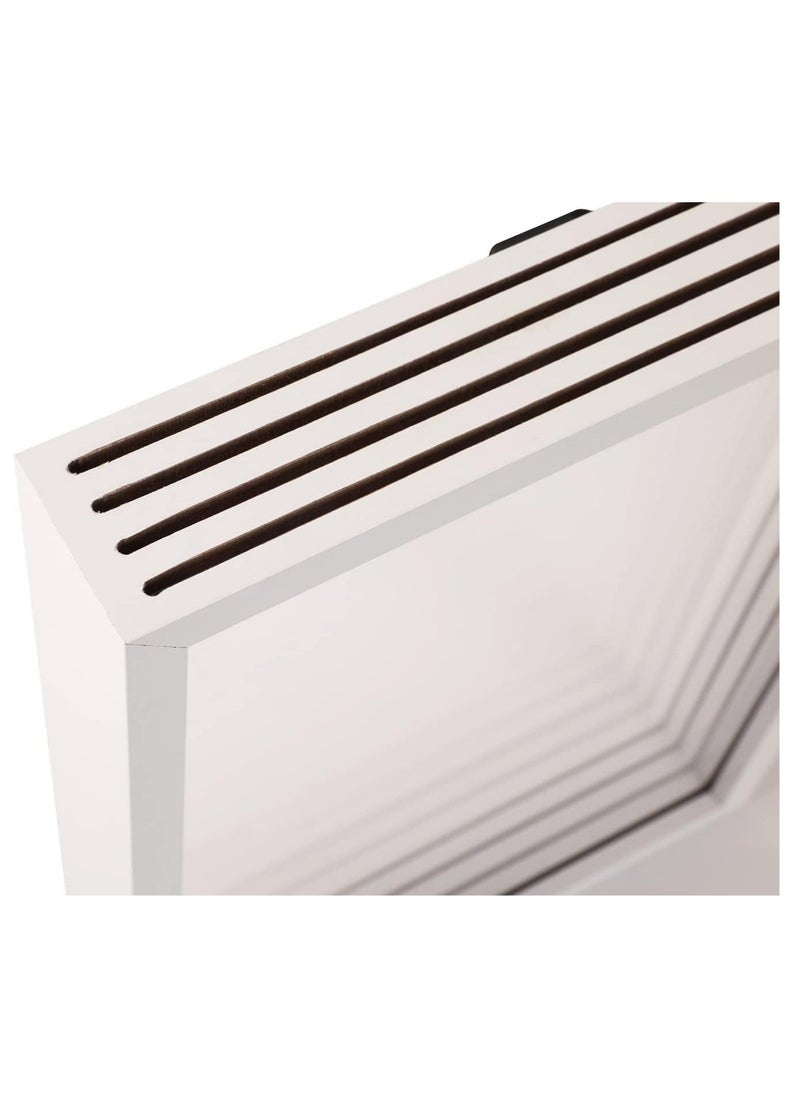 Hihonor Family Handprint Kit, DIY Craft Keepsake Wooden Frame, Endless Gift Set, Non-Toxic Paints, Transparent Sheets (White) - Image 2