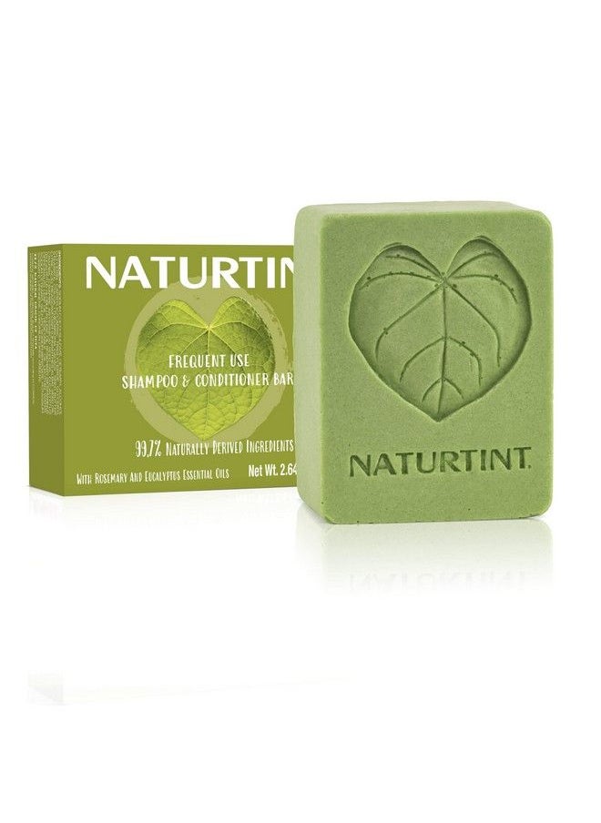 NATURTINT 2 In 1 Volumizing Shampoo And Conditioner Bars Ecofriendly (Frequent Use Rosemary & Eucalyptus)  - Image 1