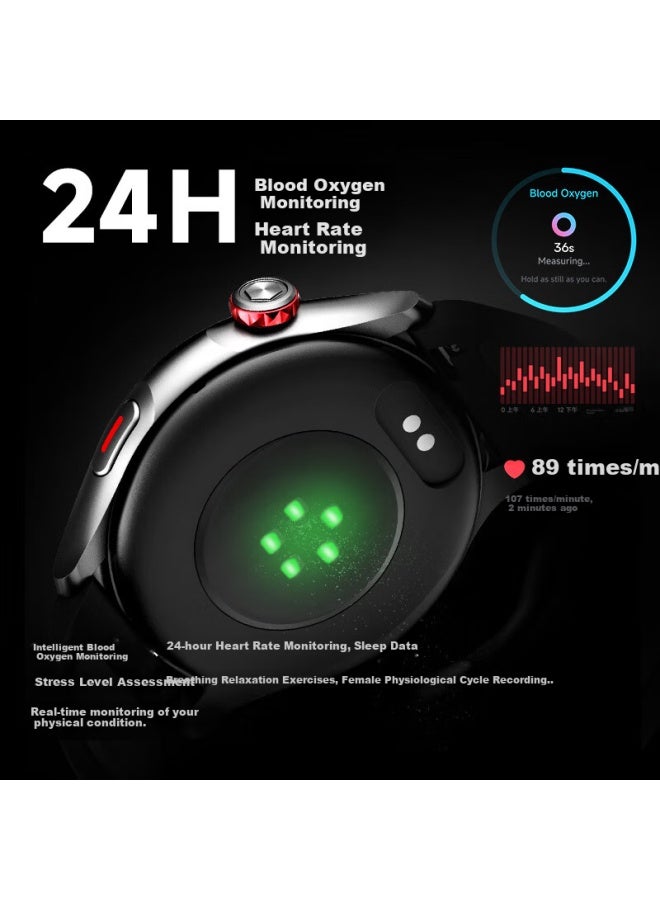 Kpep [Professional Sports] Gps Five-Star Dual-Frequency Positioning Outdoor Running Professional Swimming Cycling Hiking Sports Trajectory Heart Rate Pace Blood Oxygen Monitoring Sports Smartwatch - Image 2