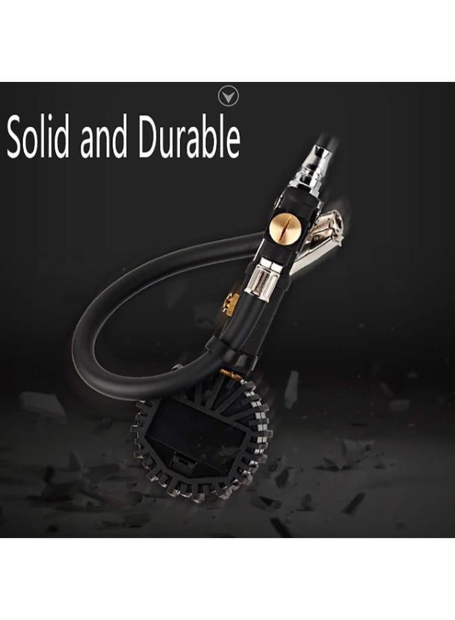 High-precision Tire Inflation Meter Digital Display Tire Inflator with Pressure Gauge - Image 5