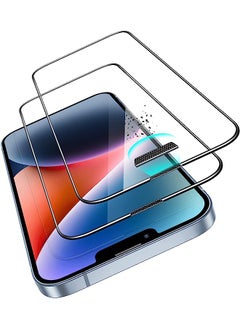 ESR For Iphone 14 Screen Protector, Iphone 13/13 Pro Screen Protector, 6.1 Inch Armorite Tempered Glass [110-Lb Impact Resistance] With Easy Alignment Frame, Scratch Resistant, 2 Pack  - Image 1
