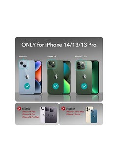ESR For Iphone 14 Screen Protector, Iphone 13/13 Pro Screen Protector, 6.1 Inch Armorite Tempered Glass [110-Lb Impact Resistance] With Easy Alignment Frame, Scratch Resistant, 2 Pack  - Image 2