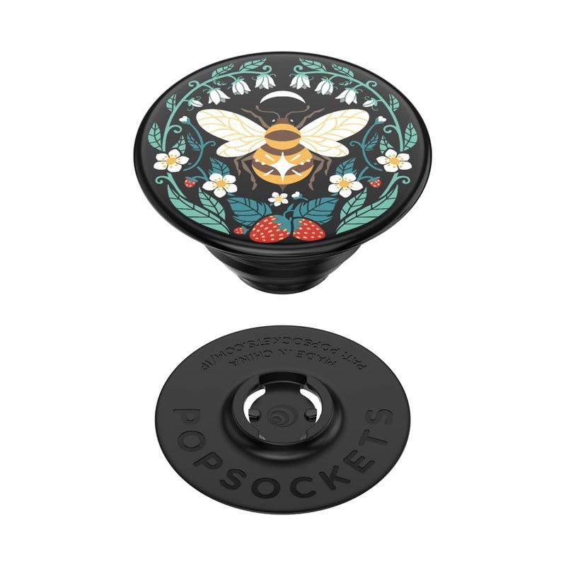 POPSOCKETS â€‹â€‹â€‹â€‹PopSockets Phone Grip with Expanding Kickstand, Adhesive Grip, Cute PopSockets - Bee Boho - Image 4