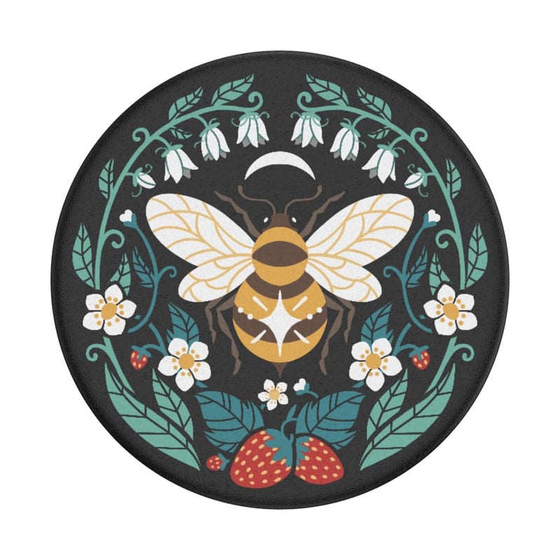 POPSOCKETS â€‹â€‹â€‹â€‹PopSockets Phone Grip with Expanding Kickstand, Adhesive Grip, Cute PopSockets - Bee Boho - Image 5