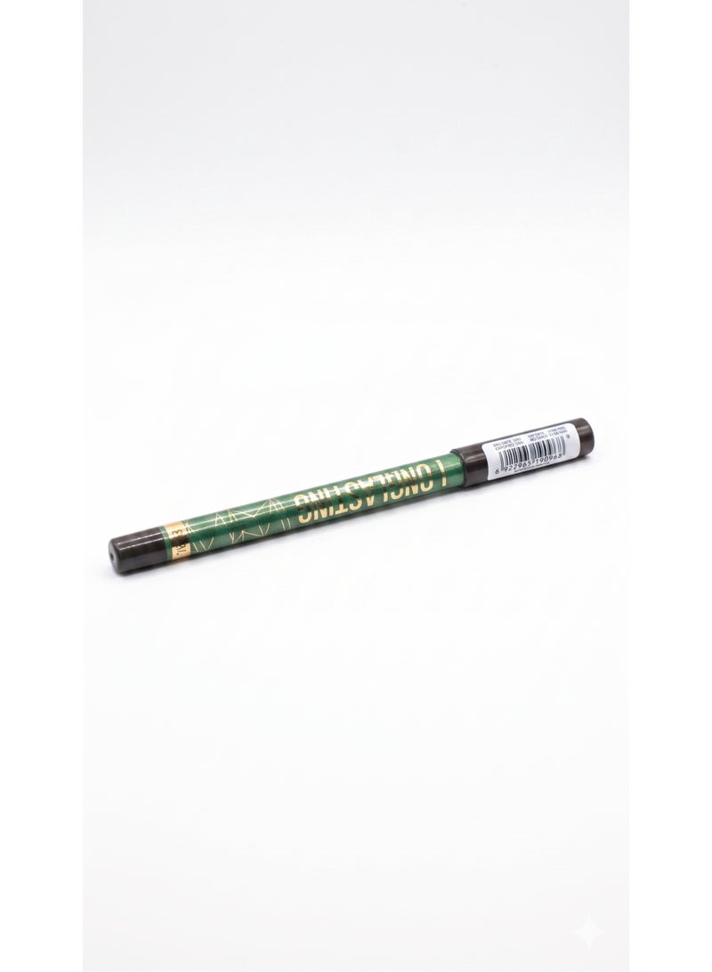 Professional Longlasting Eye Pencil - Shade 107 Dark Forest Green - 2-in-1 Kohl & Eyeliner - Waterproof - Image 1