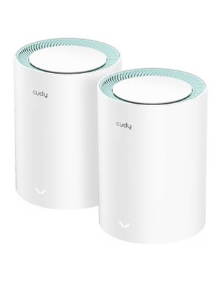 Cudy M1200 2-Pack AC1200 Whole Home WiFi Mesh System, AC1200 Dual Band WiFi Router, Range Extender, Vpn, IPv6, Ddns - pzsku/ZC3092DFB55F3489DC44EZ/45/_/1736770862/9297ef72-fb55-4fc7-9d43-a0650a214fb4