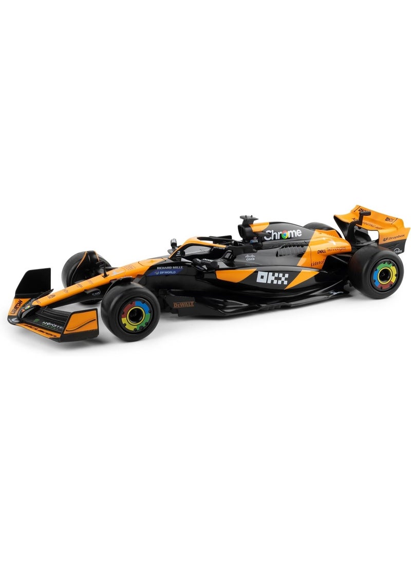 McLaren Formula 1 RC Racing Car, 2.4GHz Remote Control, Realistic Design, Rechargeable, Orange, 1:14 Scale - Image 4
