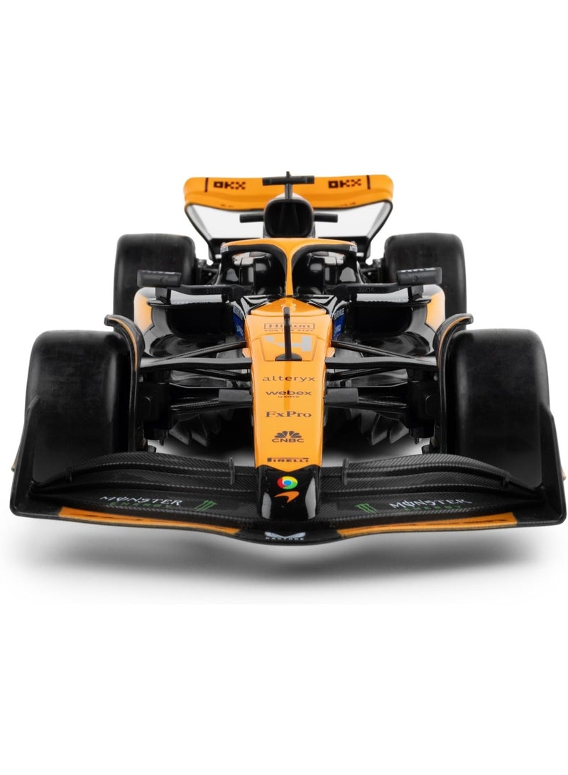 McLaren Formula 1 RC Racing Car, 2.4GHz Remote Control, Realistic Design, Rechargeable, Orange, 1:14 Scale - Image 3