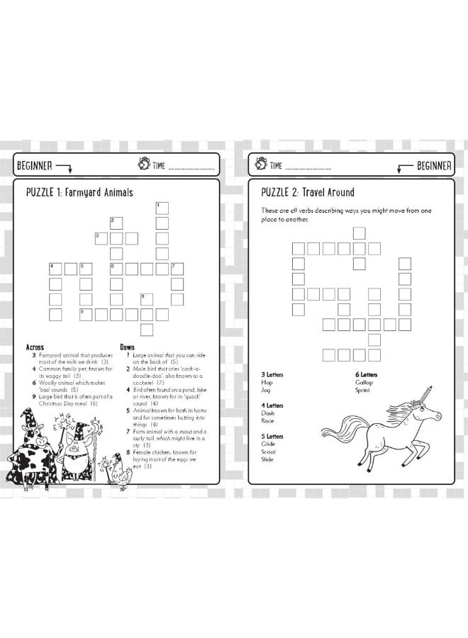 ألعاب الكلمات المتقاطعة للأطفال الأذكياء: أكثر من 100 لغز لتعزيز قوة مفرداتك - Image 2