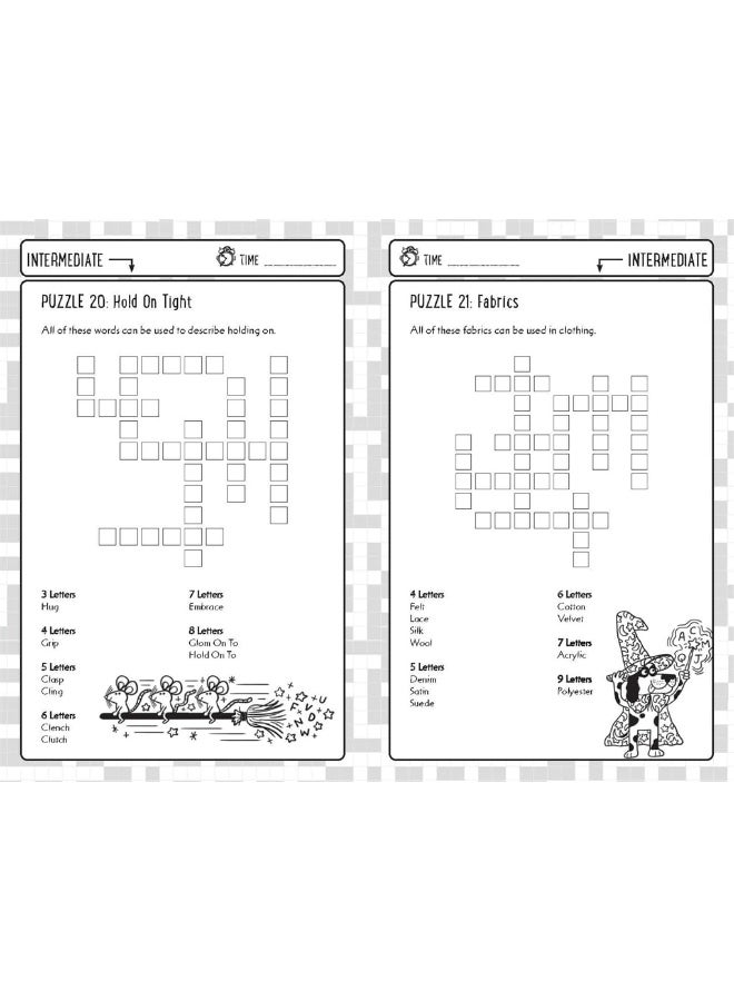 ألعاب الكلمات المتقاطعة للأطفال الأذكياء: أكثر من 100 لغز لتعزيز قوة مفرداتك - Image 5