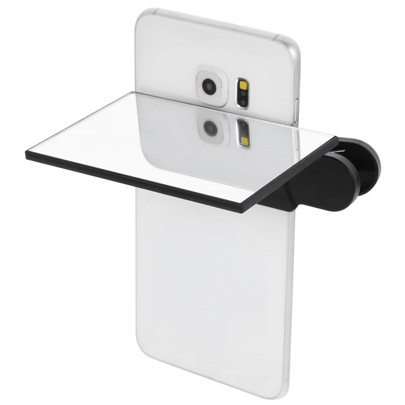 Reversible Phone Clip Mirror with Stand for Travel Photography Selfies Vlogging - Image 5