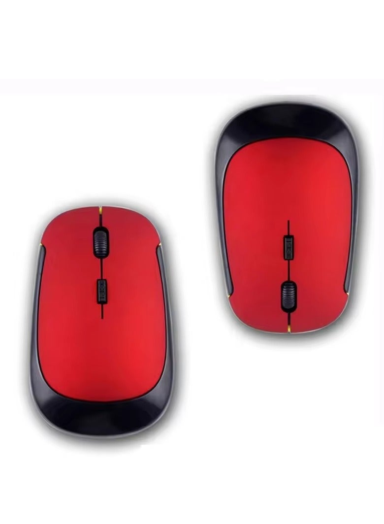 GoldenKing Wireless Mouse G3500 - 4D Professional Design, 1000 DPI Precision, 10 Meter Transfer Distance-RED  - Image 4