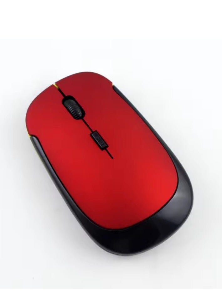GoldenKing Wireless Mouse G3500 - 4D Professional Design, 1000 DPI Precision, 10 Meter Transfer Distance-RED  - Image 3