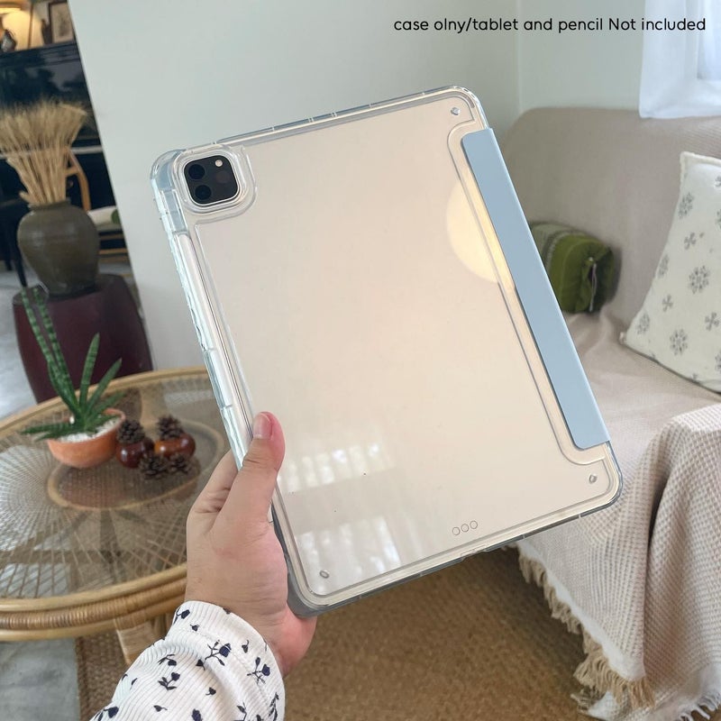Ice Blue Case for iPad 10 2 Inch 7th 8th 9th Gen Compatible - Image 1