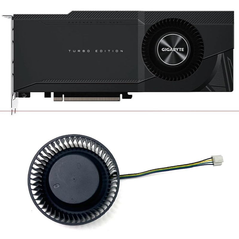 Laptop Parts PLB08025B12HH 12V 2.50A for Gigabyte RTX3090 RTX3080ti RTX 3080 Turbo Public Version Blower Graphics Video Card Cooling Fan - Image 2