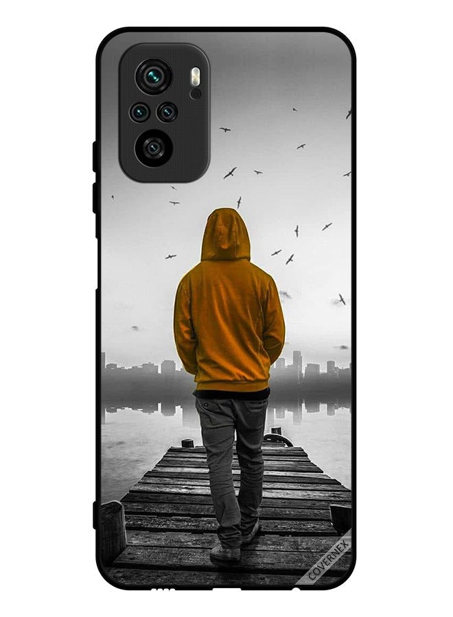 Covernex Protective Case Cover For Poco M5s 4G Sad Boy Walking - Image 1