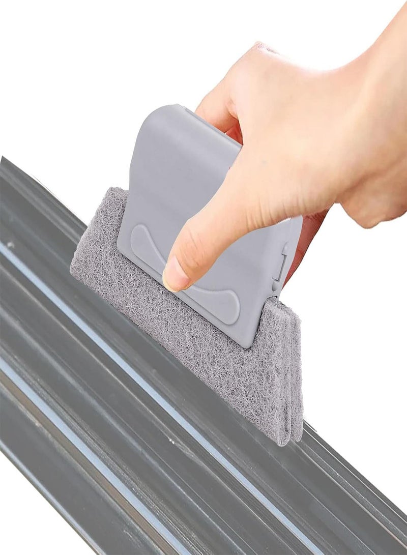 GGOOT Household Groove Brush - Home Window Track Cleaning Tools Sliding Door Track Cleaner with Handle | Durable Kitchen Cleaning Tool Brush for Blinds, Hobs, Range Hoods - Image 5