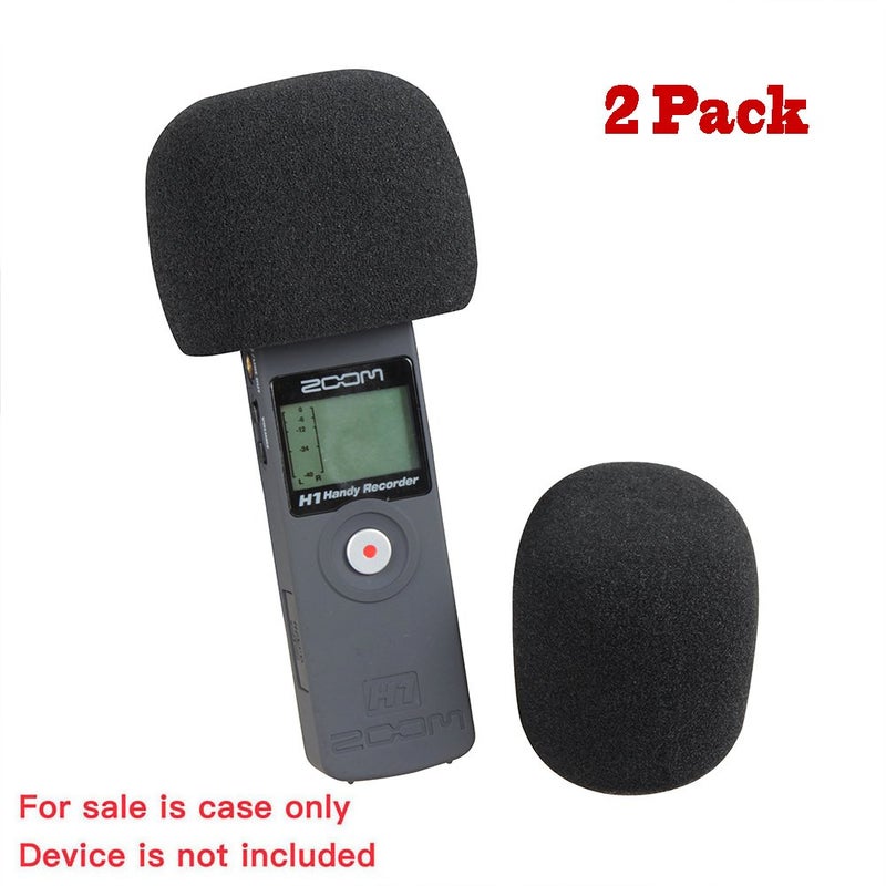 Hermitshell غطاء رغوي 2 قطعة يناسب مسجل الصوت الرقمي Zoom H1n من Hermitshell - Image 2