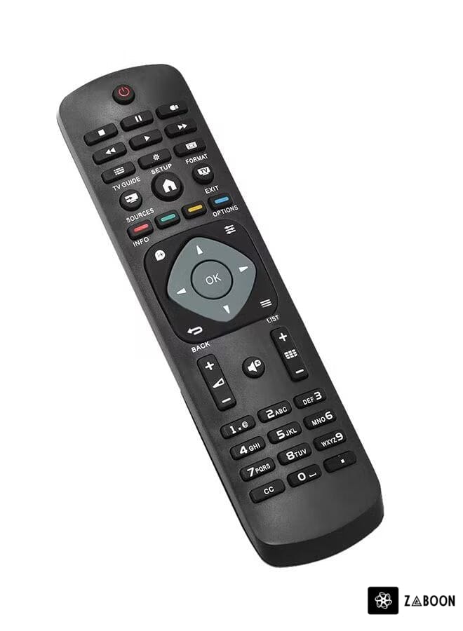 Zaboon Wireless Smart Remote Control For Smart Digital TV Black