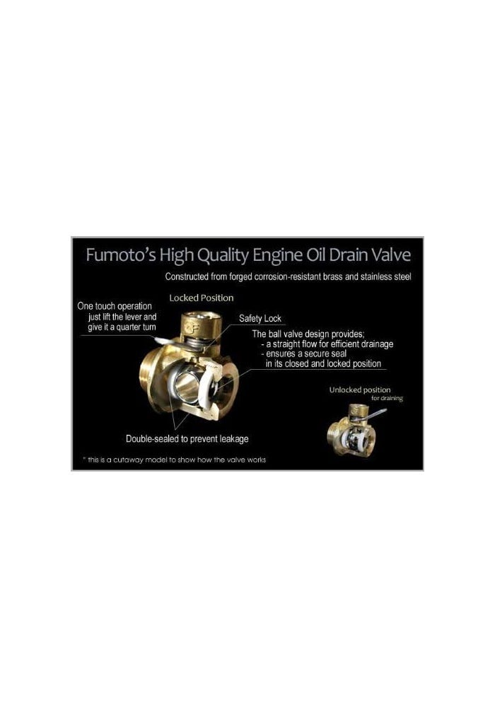 Fumoto T-211 Engine Oil Drain Valve - Image 2
