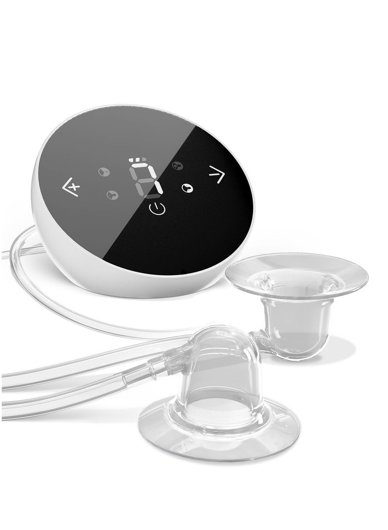 Excefore Electric Nipple Corrector for Flat or Inverted Nipples, Portable Nipple Pump, Inverted Nipple Puller, Rechargeable Nipple Puller Sunken and Short Nipples, Nipple Massage - Image 1