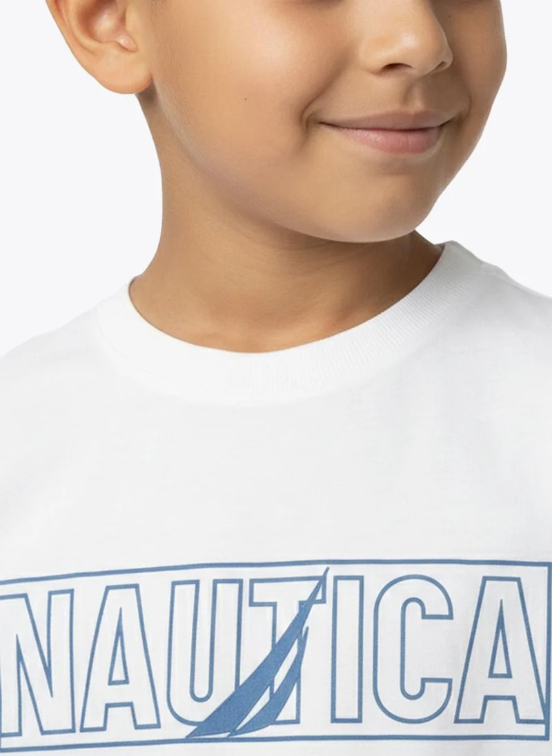 NAUTICA  Boys Crew Neck T-shirt for Kids | Best Price UAE