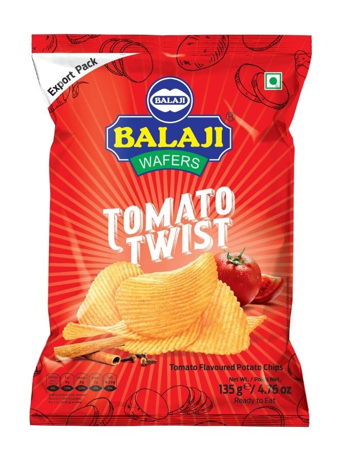 BALAJI رقائق الطماطم المتعرجة