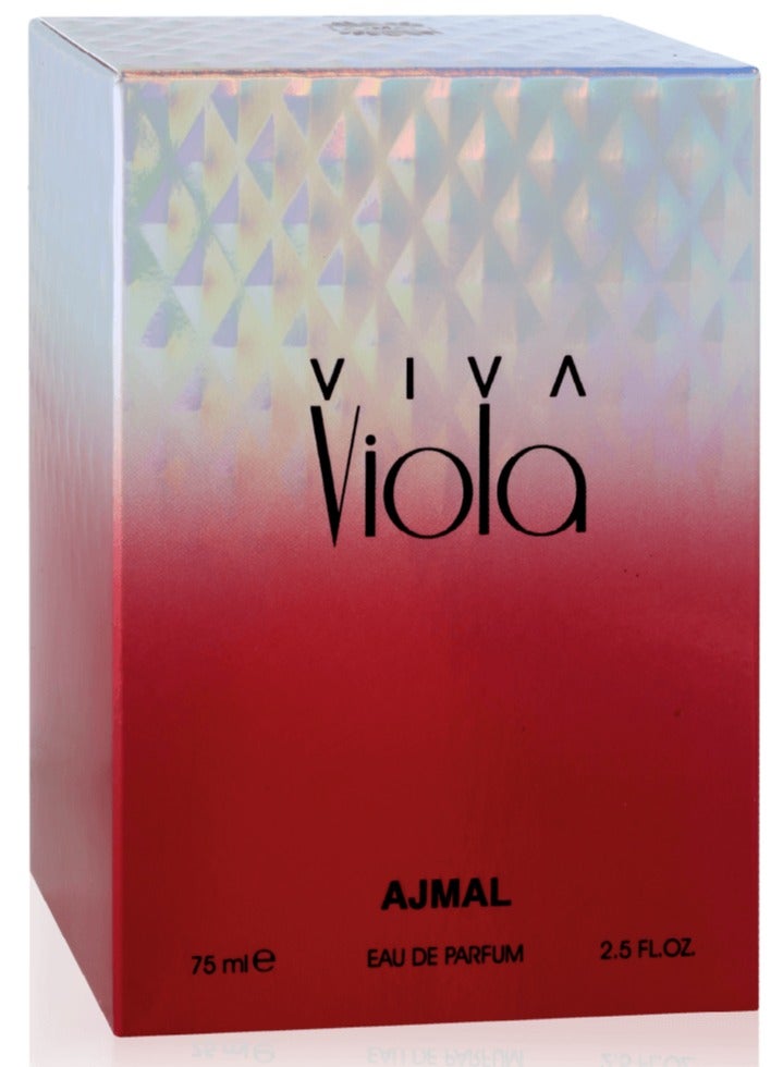 Ajmal Viva Viola Eau De Parfum For Women - 75 ML - Image 2