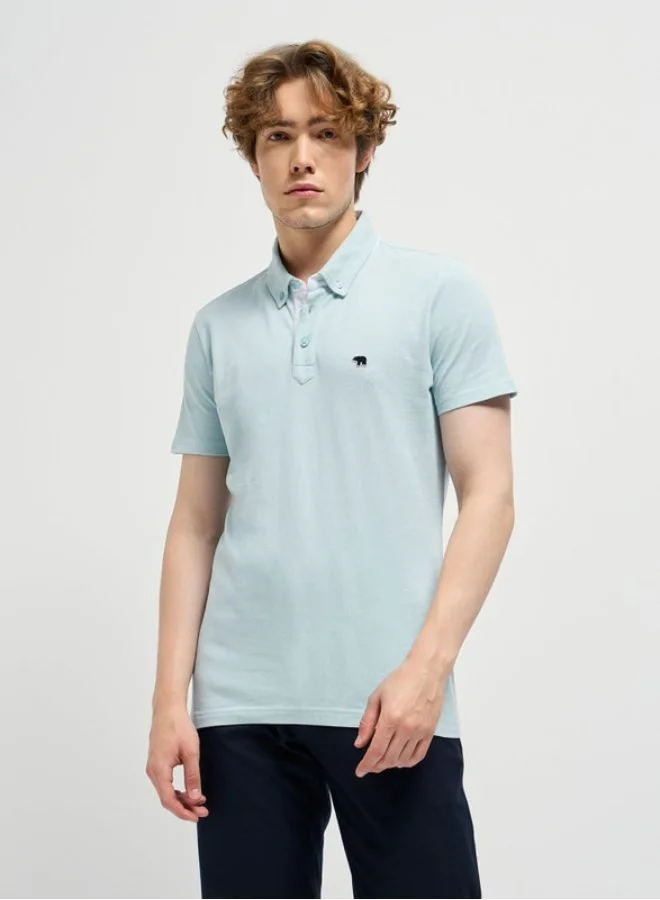THE BEAR HOUSE Men's Polo Shirt for Casual & Semi-Formal Wear | Classic Collar Neck T-Shirt | Comfortable, Stylish & Versatile for Office, Travel, Outings & Everyday Use