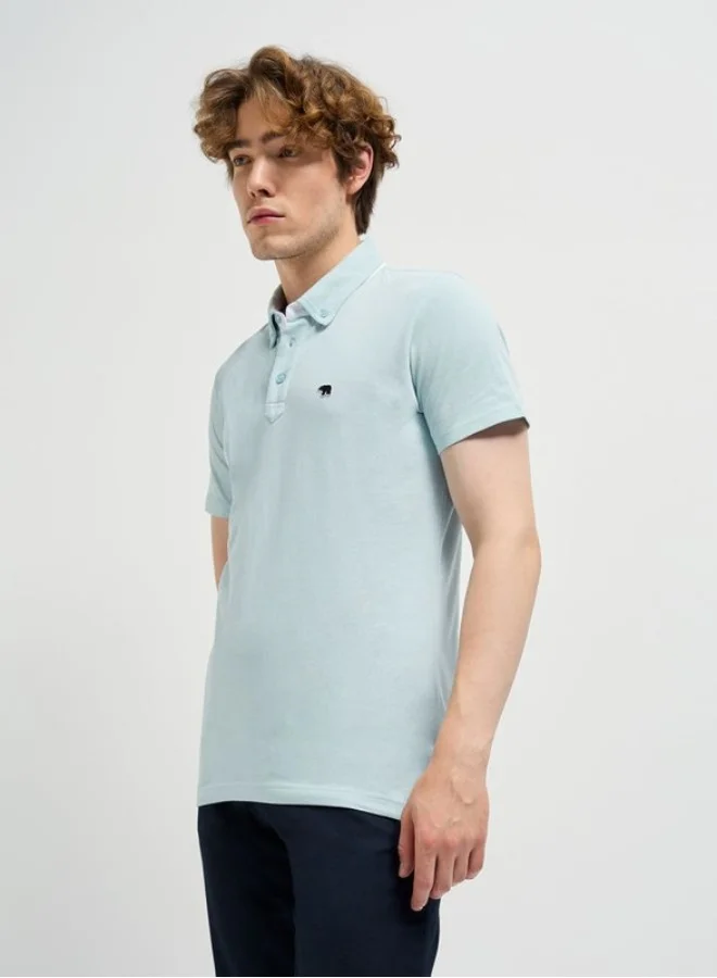 THE BEAR HOUSE Men's Polo Shirt for Casual & Semi-Formal Wear | Classic Collar Neck T-Shirt | Comfortable, Stylish & Versatile for Office, Travel, Outings & Everyday Use