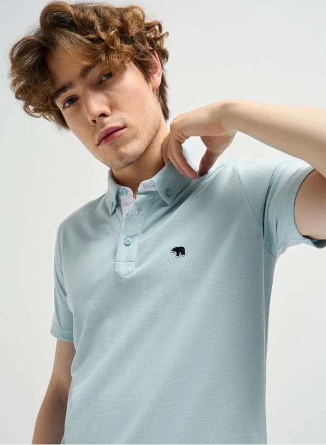 THE BEAR HOUSE Men's Polo Shirt for Casual & Semi-Formal Wear | Classic Collar Neck T-Shirt | Comfortable, Stylish & Versatile for Office, Travel, Outings & Everyday Use