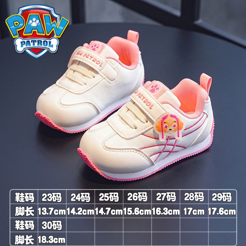 Wangwang Children'S Shoes Boys Sneaker 2023 New Autumn Children'S Children'S Primary School Students Soft Bottom Children'S Daddy Shoes - Image 3
