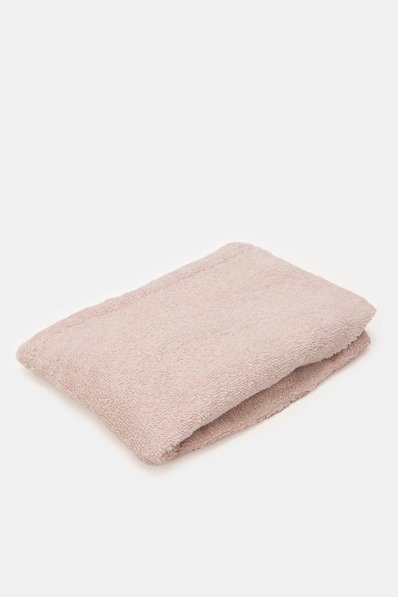 REDTAG Pink Cotton Hair Wrap