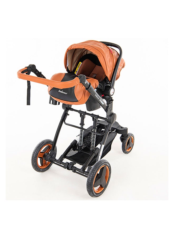 belecoo 8 Khaki - 4 In 1 Luxury Travel System  - Image 3