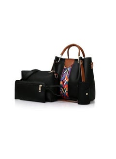 MOSH 4-Piece Lattice Texture Handbag Set 