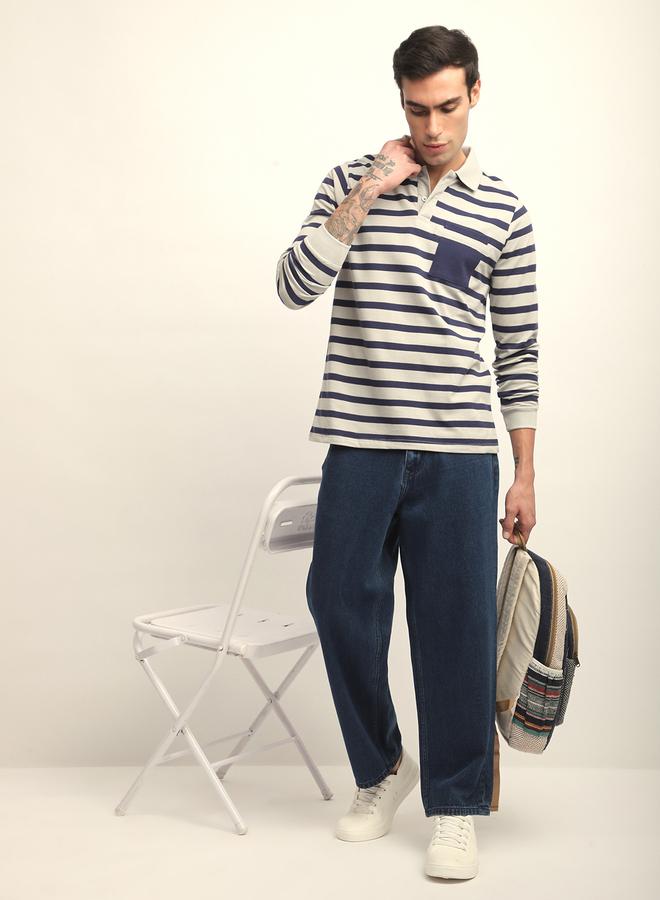 Dillinger Men Striped Regular Fit Polo - Image 4