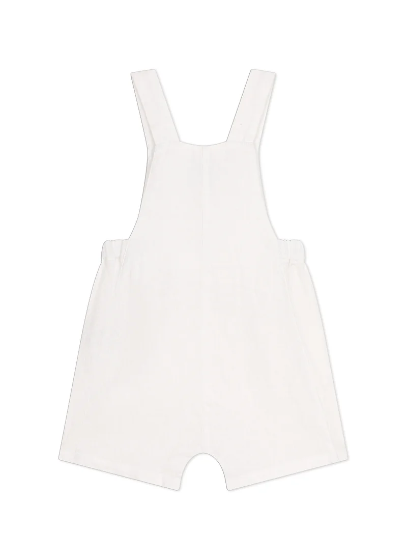 بيتي باتو Babies' Short Linen Dungarees