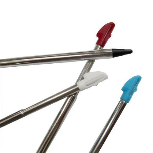 OSTENT Adjustable Metal Game Touch Stylus Pen for Nintendo 3DSLL/XL Console Pack of 4 - Image 2