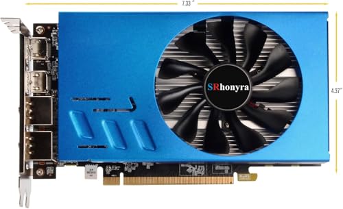 SRhonyra RX 580 8GB Graphics Card 6 Monitors Video Card HDMI 2.0 Outputs for Stock Trading, Monitoring, Video Wall Presentation, Projection and Fusion - Image 2