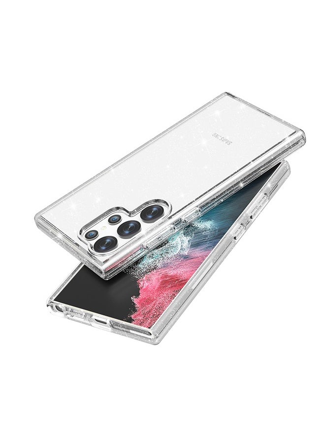 X-level Samsung Galaxy S24 Ultra Case Cover Transparent Support Wireless Charging Shockproof Camera Len Protection Comfortable Touch Feel Hard Back Bling Cover Phone Accessories Protector Clear  - Image 5
