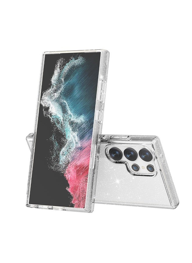 X-level Samsung Galaxy S24 Ultra Case Cover Transparent Support Wireless Charging Shockproof Camera Len Protection Comfortable Touch Feel Hard Back Bling Cover Phone Accessories Protector Clear  - Image 3