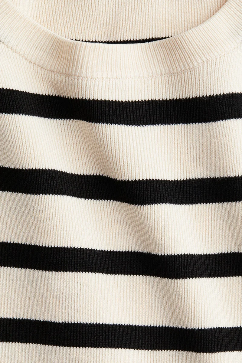 H&M Fine-knit T-shirt