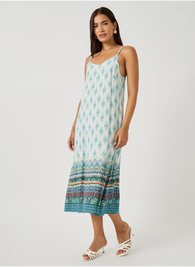 Take Two Printed Jersey Dress  - Image 1