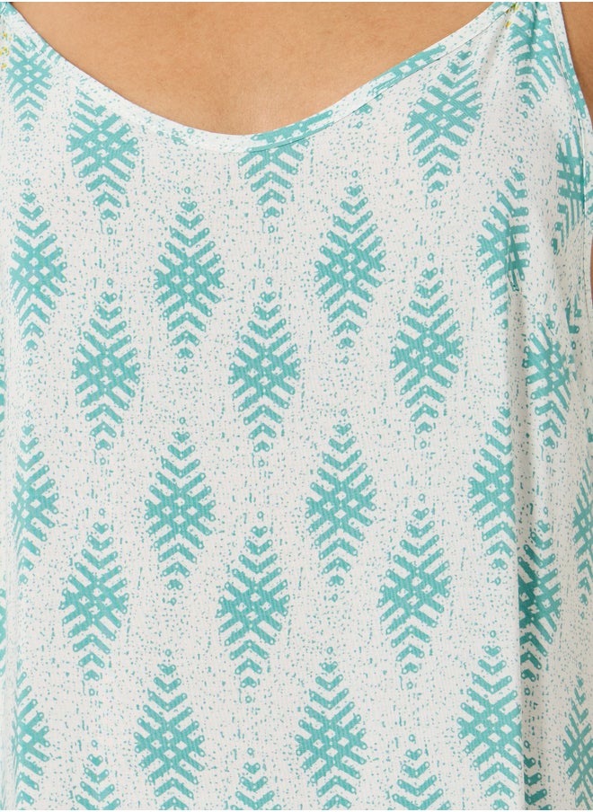 Take Two Printed Jersey Dress  - Image 4