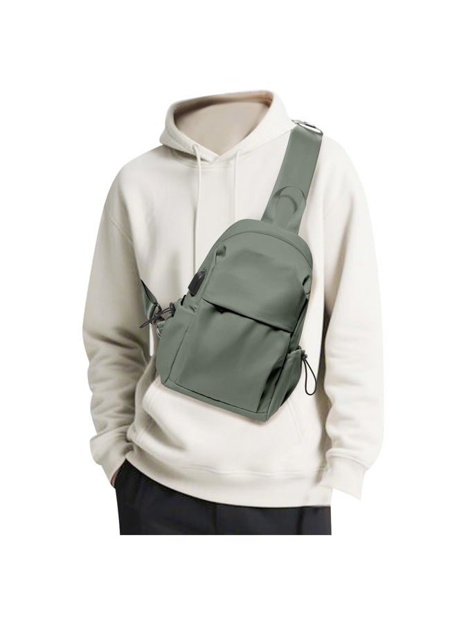 SEAFEW Sling Tactical Backpacks, Green-small, Small, Compact - Image 1