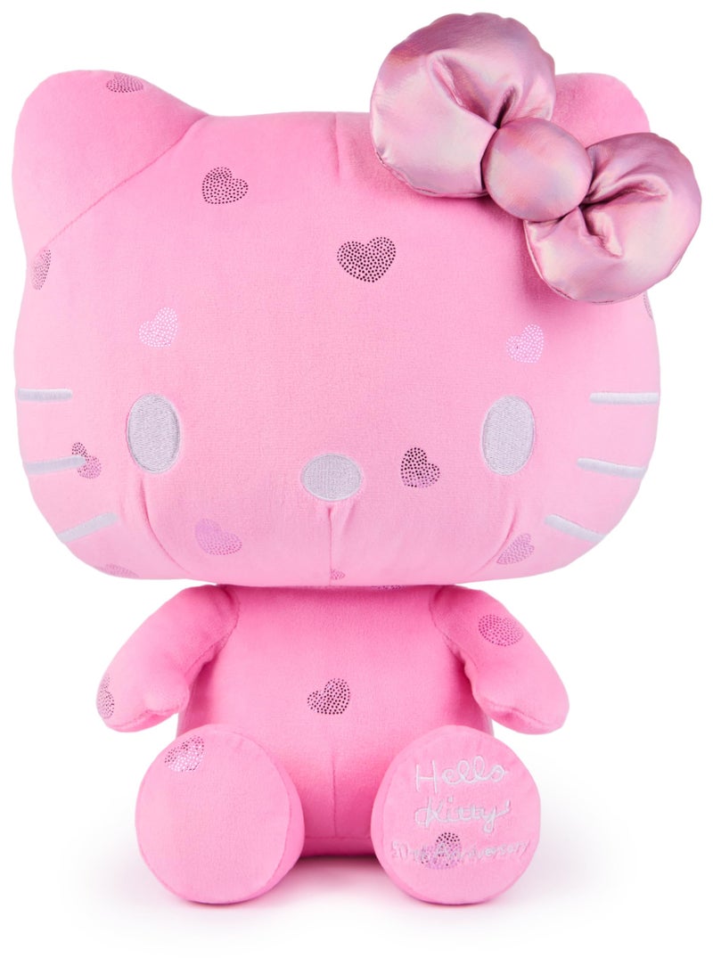 GUND Sanrio Hello Kitty 50th Anniversary Plush, Special Edition Stuffed Animal for Ages 1 and Up, Pink, 12” - Image 1