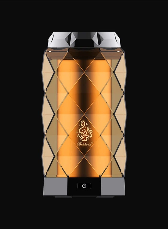 Bukhoor Orange Crystal Bakhour Incense Burner A Stunning Blend Of Beauty And Serenity Elevate Your Space With Elegance - Image 2